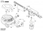 Bosch 3 603 B06 201 Pfs 105E Spray Pistol 230 V / Eu Spare Parts